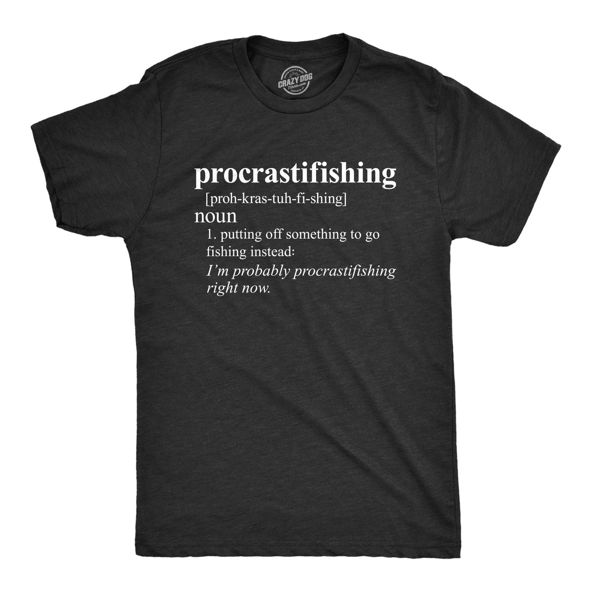 Mens Fishing Shirt Funny Angling Shirt Fishing Graphic Tee Fisherman Gifts Present For Angler Procrastifishing Going Fishing Dad Graphic Tee – Soft Feel · Must-Have Style