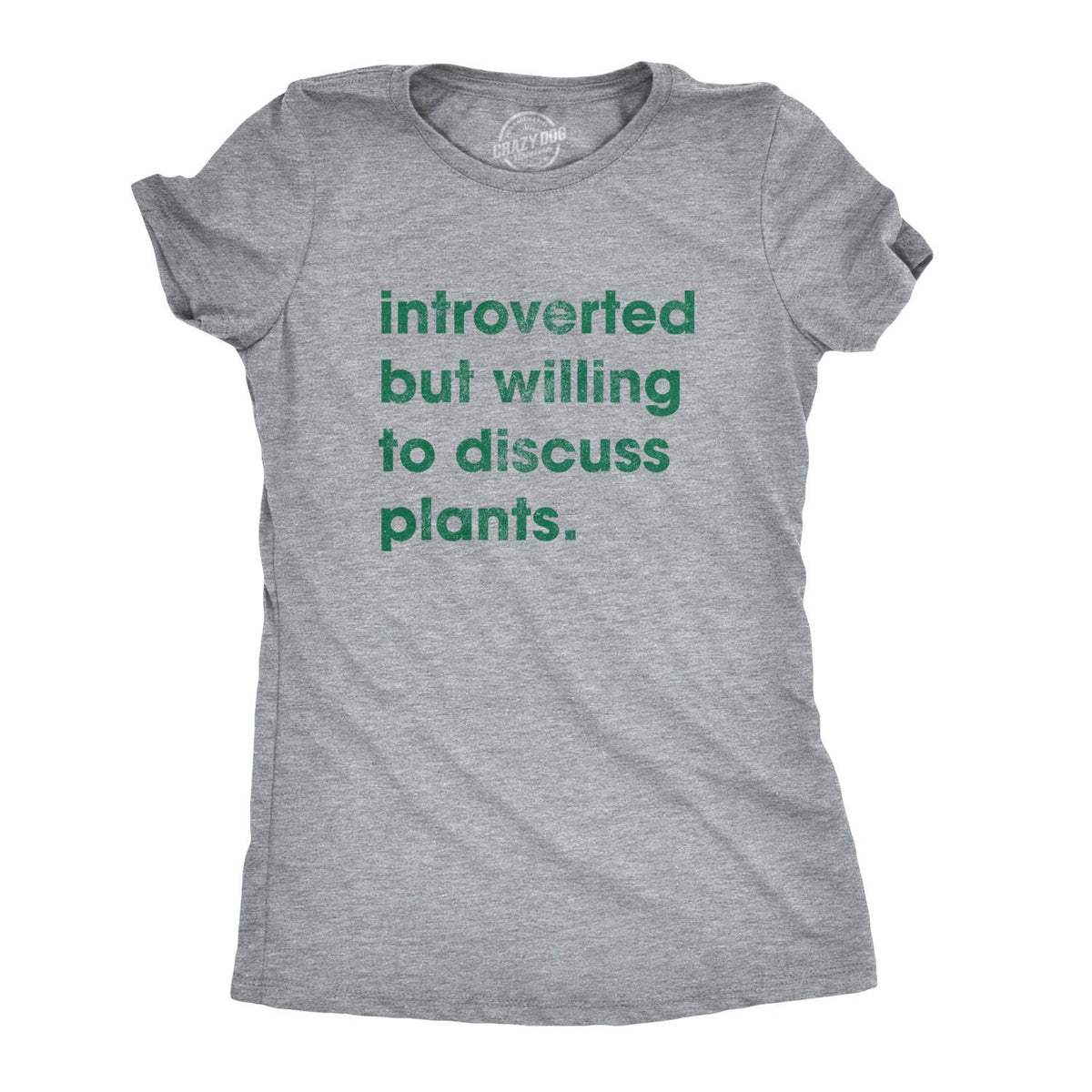 Introverted Willing To Discuss PlantsSarcastic Gardeners GiftsI Love Gardening ShirtFunny Mom Botany ShirtGarden Plant TShirtsOutdoors Graphic Tee – Feel-Good Design · High-Quality Print