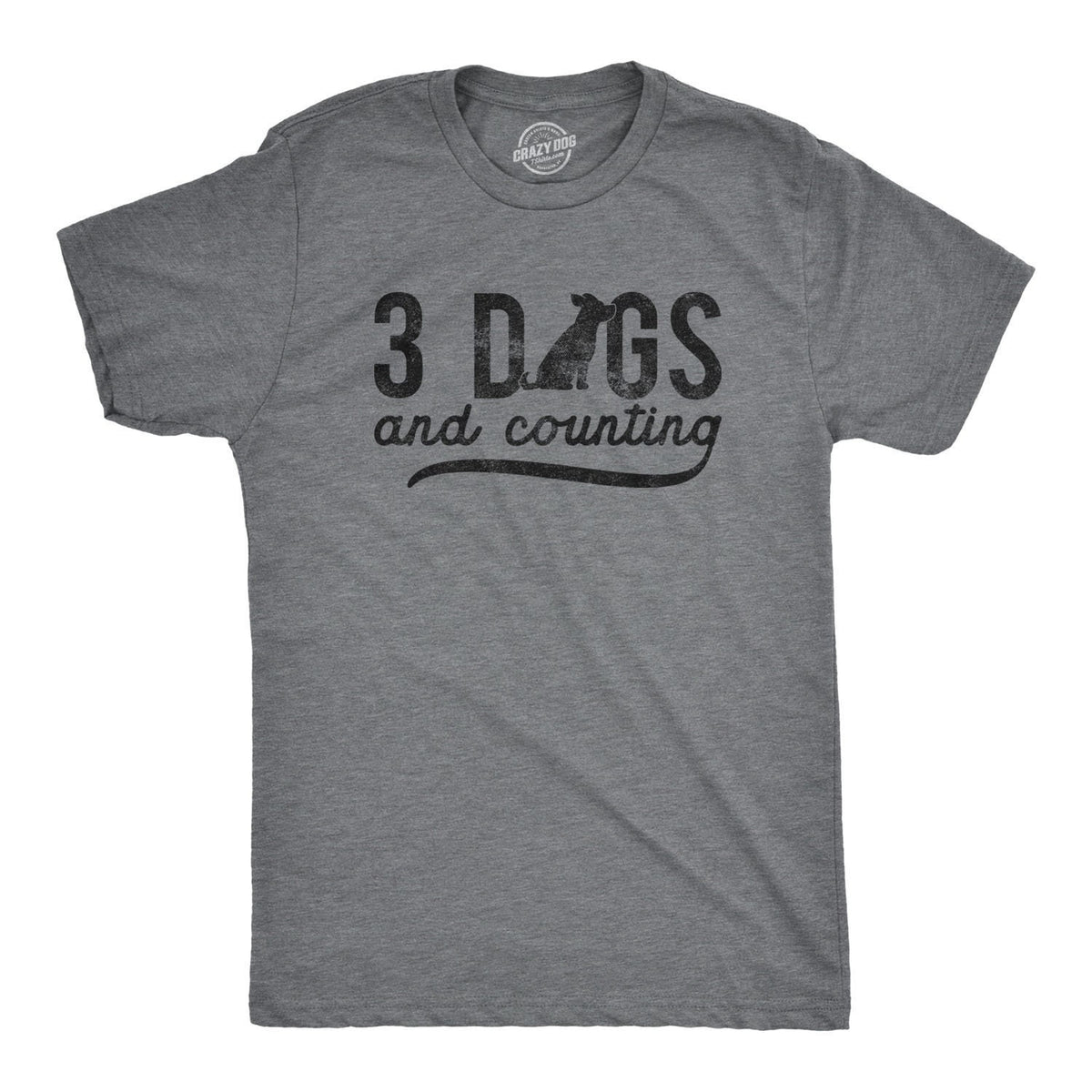 Dog Dad Shirt Funny Dog Shirt Mens Dog T shirt Gift for Dog Lovers Shirt for Dog Owners Gift for Dog Owner 3 Dogs And Counting Graphic Tee – Cozy Vibes · Top Pick For Any Outfit