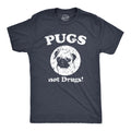Pug Shirt Mens Cute Shirt Pugs Not Drugs Trendy Shirts Funny Pug Shirts My Spirit Animal Pug Funny Dog Shirts Graphic Tee – Easygoing Wear · Top Pick For Any Outfit