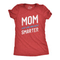 Mother Birthday Idea Funny Mom Shirt Sarcastic Mum Tshirt Mothers Day Gift Sassy Attitude Mom Just Like Dad Only Smarter Graphic Tee – Aesthetic Look · Top Pick For Any Outfit