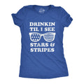 Drinkin Til I See Stars And Stripes Independence Day Shirt 4th Of July Party Shirt USA Drinking Shirt American Flag Graphic Tee – Feel-Good Design · Top Pick For Any Outfit