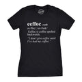 T Shirt Coffee Caffeine T Shirt Funny Coffee Shirt Coffee Shirt Womens Coffee Shirt Eeffoc Coffee Spelled Backwards Coffee Tees Graphic Tee – Everyday Comfort · Top Pick For Any Outfit