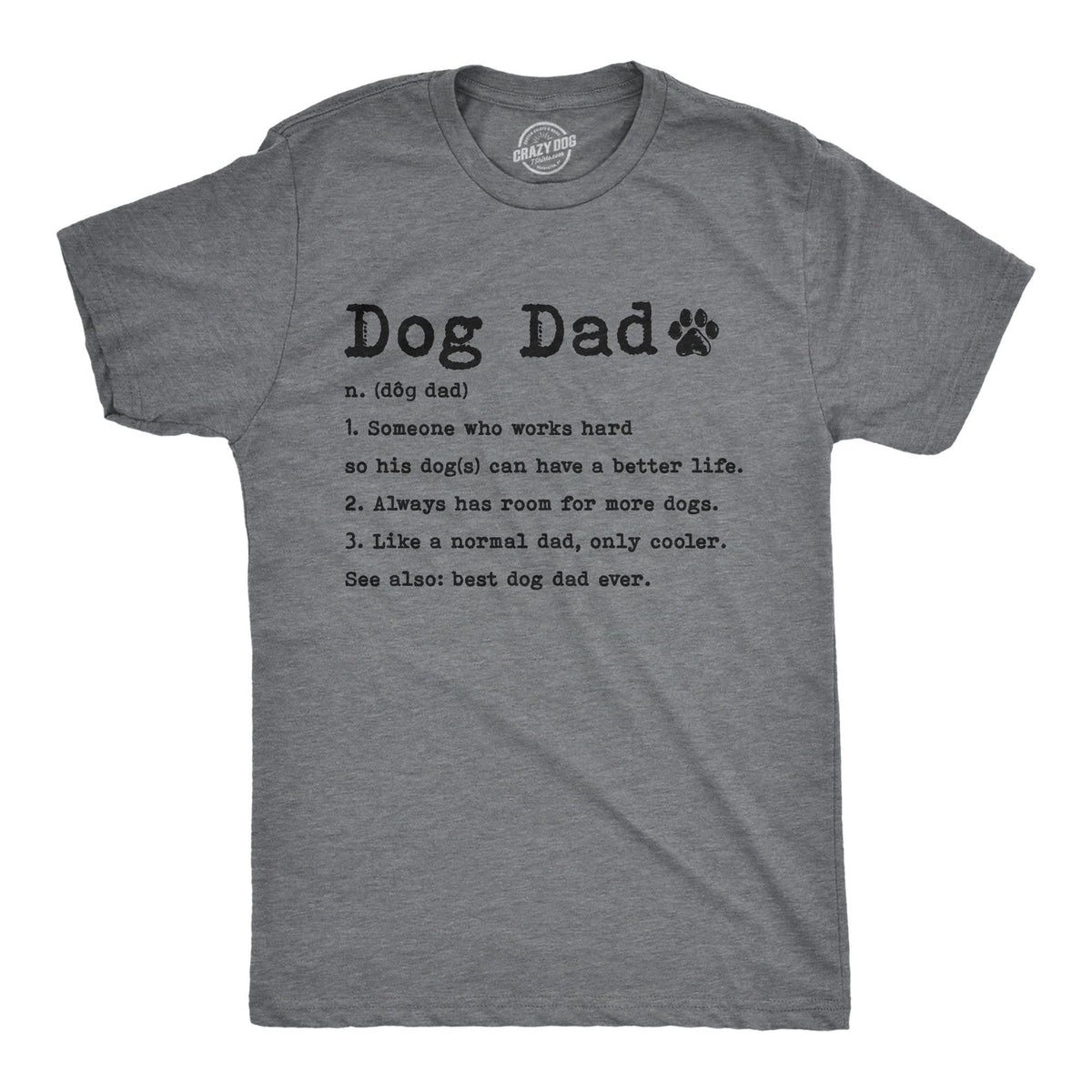 Dog Dad Shirt Dog Dad Definition Funny Dog Shirt Mens Dog T shirt Gift for Dog Lovers Shirt for Dog Owners Gift for Dog Owner Graphic Tee – Easygoing Wear · Perfect For Daily Wear