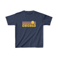 Chicago Illinois Youth Shirt Retro Sunrise Chicago Kid39s TShirt Personalization Available Graphic Tee – Warm & Stylish · Top Pick For Any Outfit