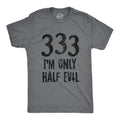 333 Only Half Evil Halloween Shirt Spooky Shirt Funny Halloween Tee Halloween Skeleton Shirt Bone Hands Creepy 666 Evil Shirts Graphic Tee – Everyday Comfort · Trending Graphic Apparel