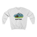 Montana Sweatshirt Unisex Mountain Bear Montana Sweatshirt Personalization Available Sweatshirt – Everyday Comfort · Top Pick For Any Outfit