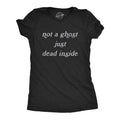 Ghost Shirt Funny Halloween Shirt Halloween Costume Rude Halloween Clothes Not A Ghost Just Dead Inside Ghoul Shirt I Hate People Graphic Tee – Premium Graphic · Perfect For Daily Wear