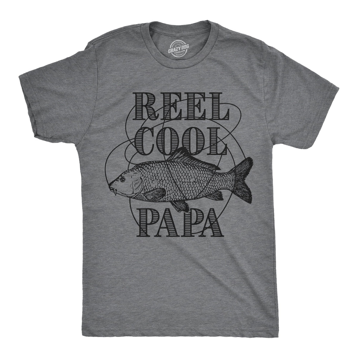 Reel Cool PAPA Fishing Gift Fish Shirt Grandpa Mens Fishing Tshirt Funny Angling Shirt Fisherman Gifts Present For fisherman Graphic Tee – Feel-Good Design · Great Gift For Fans