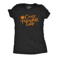 Crazy Pumpkin Lady Womens Fall Shirt Womens Autumn Shirt Funny Womens TShirts Pumpkin Shirts Pumpkin Season Graphic Tee – Soft Feel · Great Gift For Fans