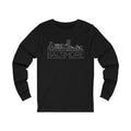 Baltimore Maryland Long Sleeve Shirt Skyline Adult Unisex Baltimore Long Sleeve T Shirt Personalization Available Graphic Tee – Warm & Stylish · Must-Have Style