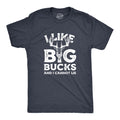 Rude Hunting Shirt Deer Hunting Shirt Hunter Shirt Mens Funny Shirt Funny Shirts for Men I Like Big Bucks and I Cannot Lie Realistic Graphic Tee – Premium Graphic · Trending Graphic Apparel