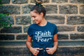 Faith Over FearGod Shirts Womens Easter Religion Shirt Girls TShirt For Church GospelEaster Shirts Funny Jesus Tshirts Faith Shirts Graphic Tee – Premium Graphic · Top Pick For Any Outfit