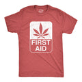 First Aid Weed Sarcastic Weed Shirt Funny Pot Tee Funny Mens Marijuana Shirts Cannabis Smoker Shirts Weed Tshirts Funny Weed Shirts Graphic Tee – Everyday Comfort · Must-Have Style