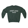 Portland Oregon Sweatshirt Paint Text Portland Sweatshirt Personalization Available Sweatshirt – Premium Graphic · Great Gift For Fans