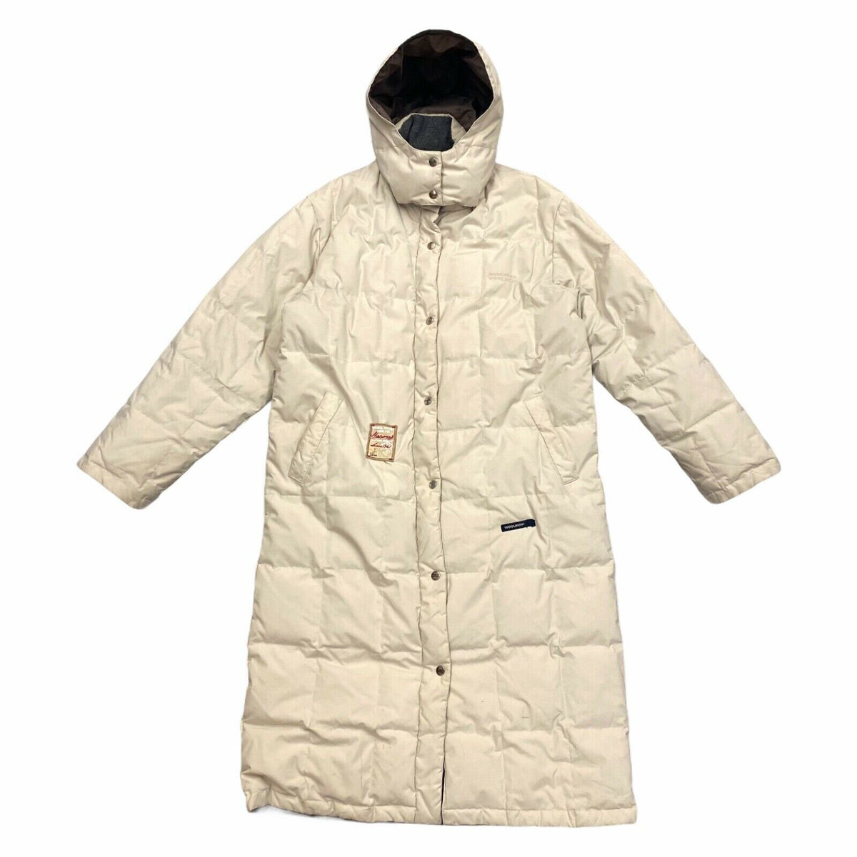 Woolrich Womens Long Down Puffer Coat Vintage High End Designer Padded Beige Graphic Tee – Soft Feel · Trending Graphic Apparel