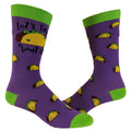 Women39s Food Socks Let39s Taco Bout It Socks Mexican Theme Socks Taco Gifts Taco Lover Presents Funny Foodie Socks Food Lover Gift Graphic Tee – Everyday Comfort · Great Gift For Fans