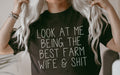 Farm Wife Gifts Farm Wife Shirt Farm Wife Tshirt Farm Wife Birthday Gifts for Men and Women Graphic Tee – Aesthetic Look · High-Quality Print