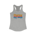 Ouray Women39s Tank Retro Mountain Women39s Racerback Ouray Tank Top Tank Top – Everyday Comfort · Perfect For Daily Wear