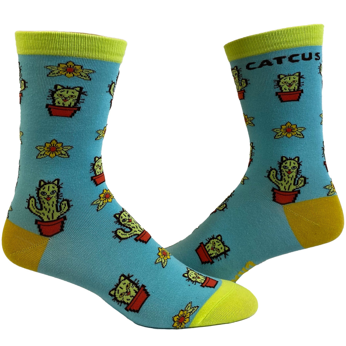 Catcus Socks Youth Socks Cat Lover Gifts Womens Novelty Socks Cool Womens Socks Funny Socks Women Crazy Cat Lady Kids Socks Graphic Tee – Everyday Comfort · Great Gift For Fans