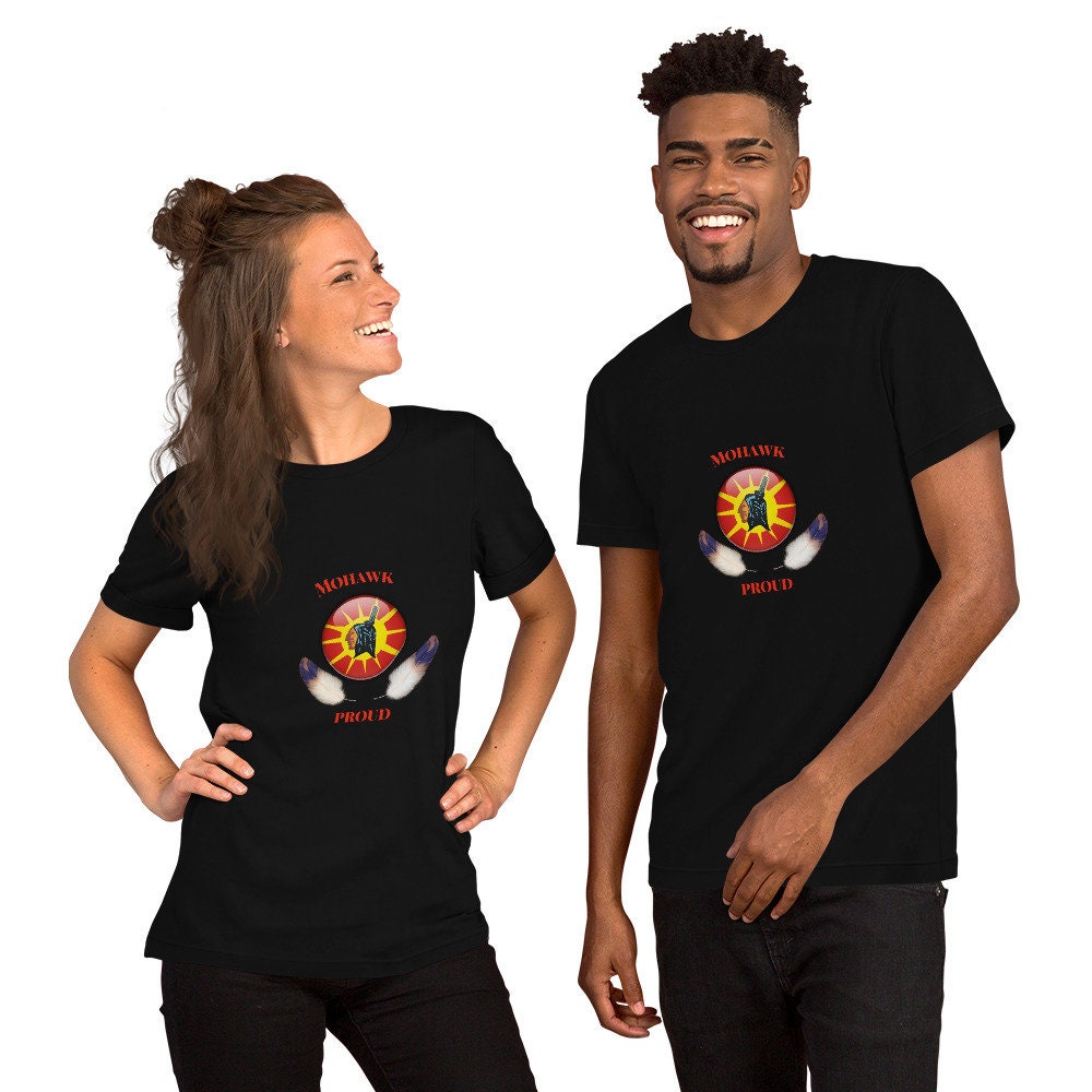 Mohawk Proud Short Sleeve Unisex T Shirt Graphic Tee – Soft Feel · Top Pick For Any Outfit