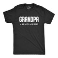 GRANDPA The Man The Myth Bad Influence Best Papa Ever Shirt Gift For Grandpa Funny Grandpa Gifts Papa Shirts Graphic Tee – Fan Favorite · Perfect For Daily Wear