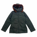 Moncler Womens Down Quilted Fur Trim Hoodie Jacket Vintage Designer Black VTG Hoodie – Fan Favorite · Great Gift For Fans
