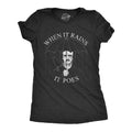 When It Rains It Poes Shirt Reading Lovers Gifts Funny Reading Tee Only Like Reading Reader Gifts Cool Shirts Edgar Allen Poe Graphic Tee – Aesthetic Look · Perfect For Daily Wear