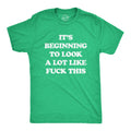 Beginning To Look A Lot Like Fuck This Christmas Shirt Men Winter Christmas Shirt Xmas Shirt Rude Christmas Offensive Xmas Gifts Graphic Tee – Bold Style · Must-Have Style