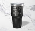 Stepson Tumbler Funny Appreciation Gifts Travel Coffee Mug Birthday Gift For Men and Women Graphic Tee – Warm & Stylish · Top Pick For Any Outfit