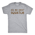 Ask Me About Squatch Flip Shirt Big Foot Shirts Funny Shirts Mens Funny T Shirt Mens Cool Shirt Surprise T Shirts Graphic Tee – Feel-Good Design · High-Quality Print