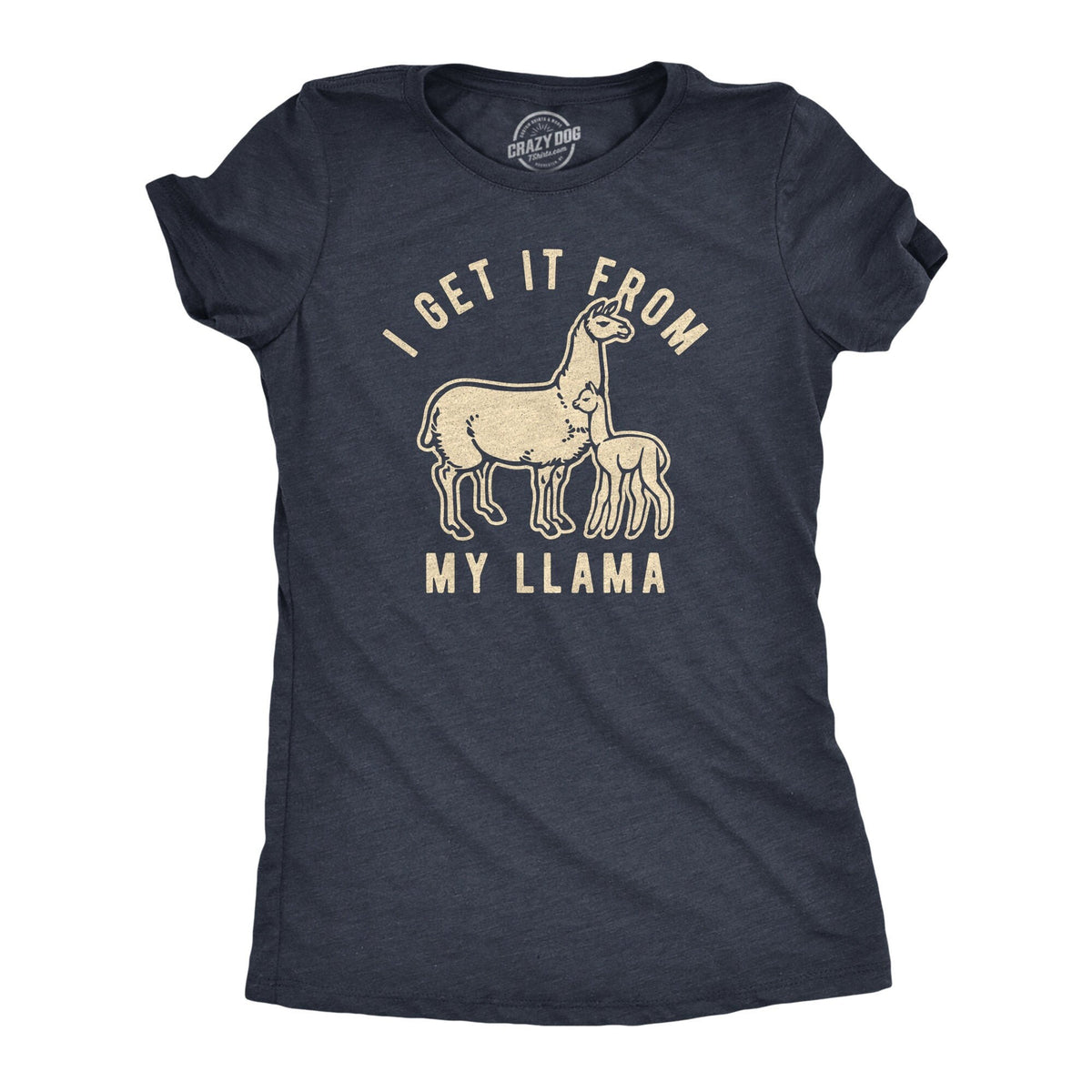 I Get It From My Llama T Shirt Funny LLAMA Mom Shirt Gift For New Mom Mothers Day Gift Funny Shirt For Moms Mom Shirt Funny Graphic Tee – Easygoing Wear · Trending Graphic Apparel