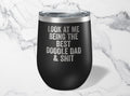 Doodle Dad Tumbler Funny Appreciation Gifts Travel Coffee Mug Birthday Gift For Men and Women Graphic Tee – Warm & Stylish · Great Gift For Fans