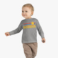 Boulder Colorado Toddler Long Sleeve Shirt Retro Sun Unisex Toddler Boulder T Shirt Personalization Available Graphic Tee – Bold Style · Trending Graphic Apparel