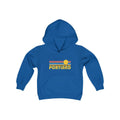 Portland Oregon Youth Hoodie Retro Sun Portland Youth Sweatshirt Personalization Available Hoodie – Soft Feel · Trending Graphic Apparel