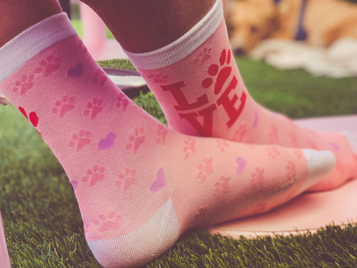 Love Paw Socks Youth Socks Cat Lover Gifts Womens Novelty Socks Cute Dog Socks Funny Socks Women Crazy Cat Lady Kids Socks Graphic Tee – Bold Style · High-Quality Print