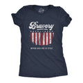 LOVE American Flag Shirt Independence Day Shirt 4th Of July Party Shirt USA Flag Shirt Military Shirt Bravery Never Goes Out of Style Graphic Tee – Soft Feel · Perfect For Daily Wear