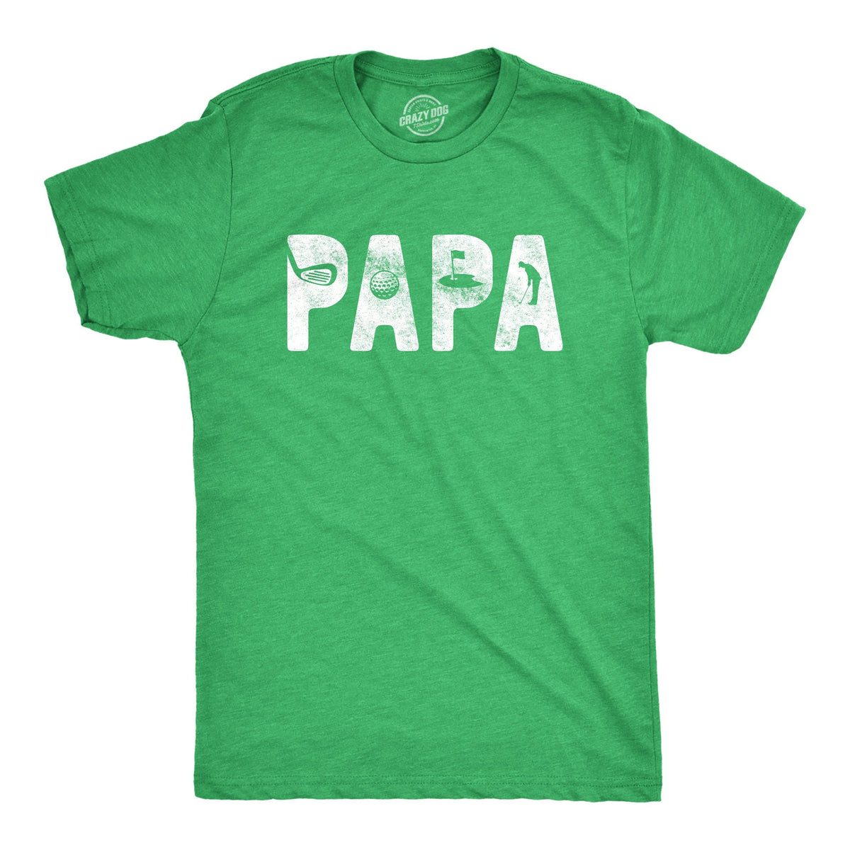 PAPA Golf Grandpa Golf Shirts Cool Papa Shirt Dad Gift Ideas Best Dad Ever Shirt Fathers Day Gift Funny Shirt For Dads Papa Golfing Graphic Tee – Soft Feel · High-Quality Print
