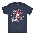 Vintage Independence Day Shirt 4th of July Shirt USA Shirt Patriotic Shirt America Shirt Murica Shirt Fireworks Bangin Pin Up Graphic Tee – Aesthetic Look · Great Gift For Fans