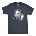 Abe Lincoln T shirt Political Shirts Rude 4th of July Abe Lincoln Middle Finger Abe Tee Funny Shirts Resist Shirt President Shirts Graphic Tee – Warm & Stylish · Top Pick For Any Outfit