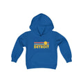 Detroit Michigan Youth Hoodie Retro Sun Detroit Youth Sweatshirt Personalization Available Hoodie – Everyday Comfort · Must-Have Style