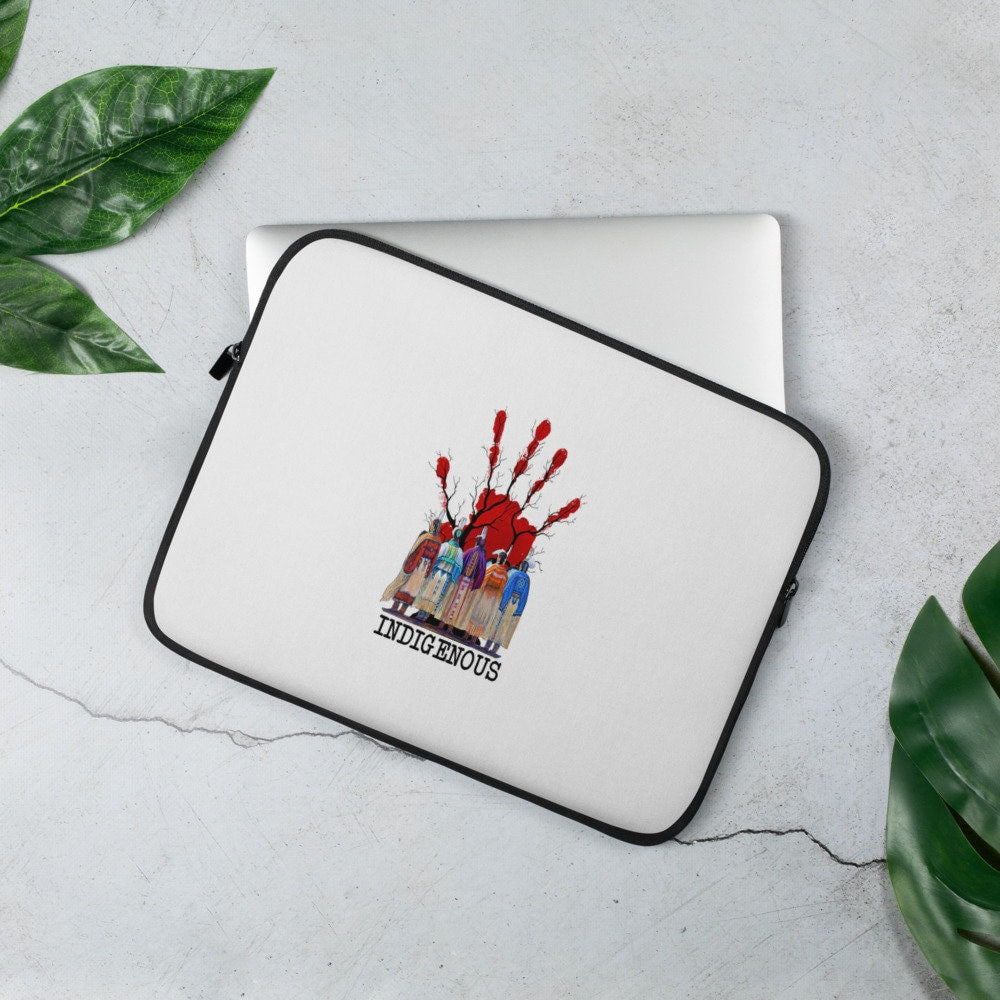 Indigenous MMIW Laptop Sleeve Graphic Tee – Feel-Good Design · Must-Have Style