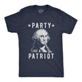 George Washington Shirt Party Like A Patriot Independence Day Shirt 4th Of July Shirt Patriotic Shirt America Shirt Murica Shirt Graphic Tee – Aesthetic Look · Great Gift For Fans