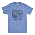 George Washington Shirt Spilling The Tea Since 1773 Independence Day Shirt 4th Of July Shirt Patriotic Shirt America Shirt Graphic Tee – Bold Style · Great Gift For Fans