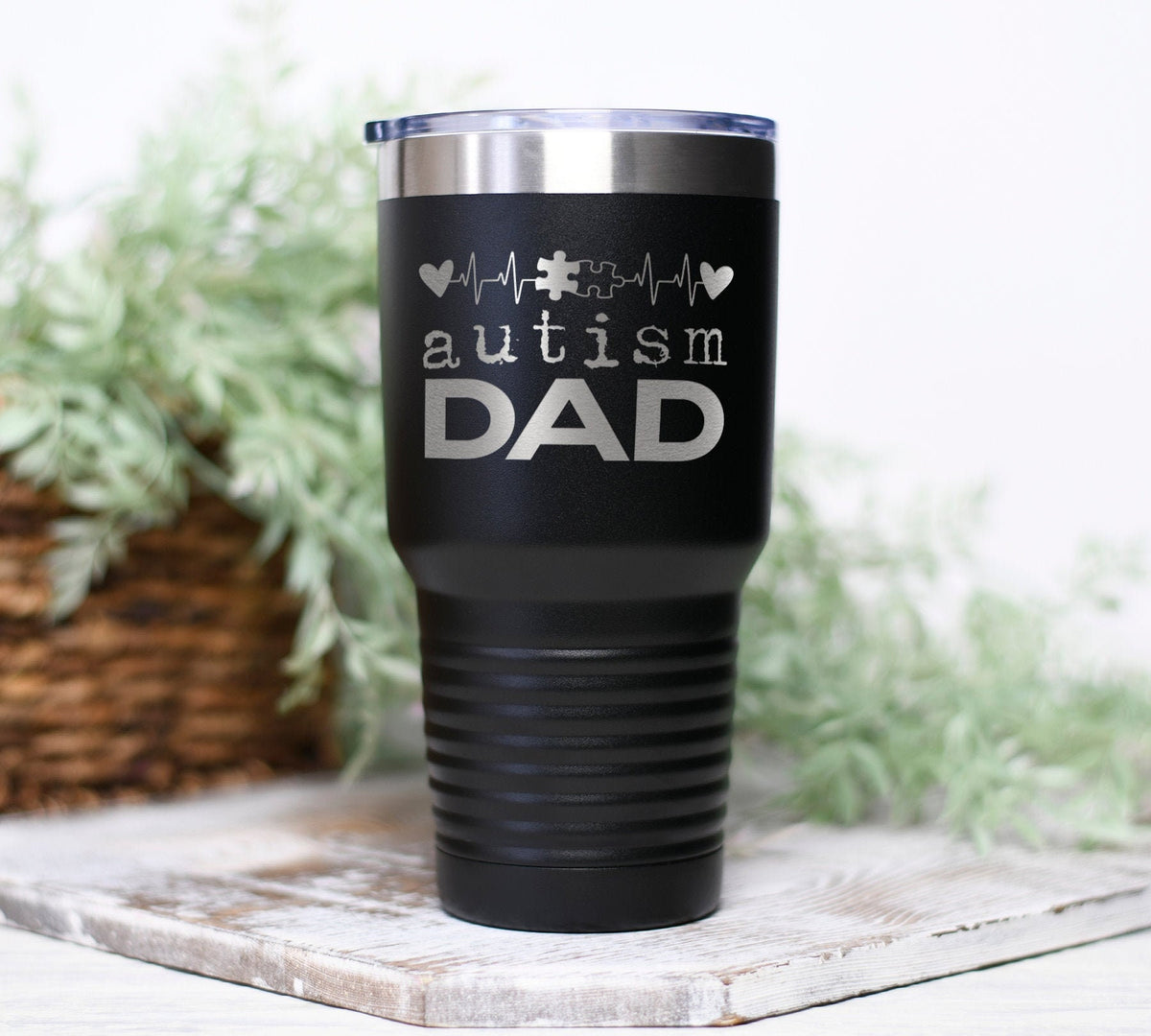 Autism Dad Daddy Tumbler Funny Appreciation Gifts Wine Lover Travel Coffee Mug Birthday Gift For Men and Women Graphic Tee – Aesthetic Look · Trending Graphic Apparel