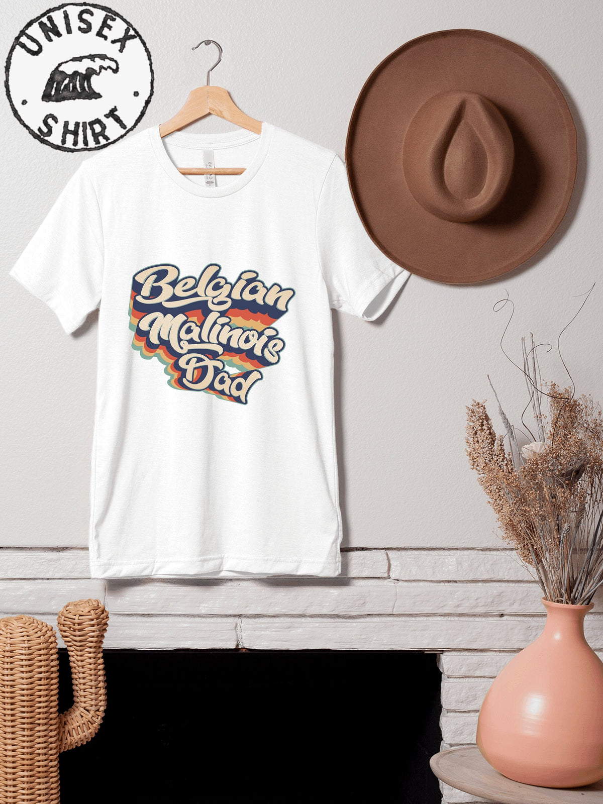 Belgian Malinois Dad Daddy Dog Father Shirt Funny Tee Tshirt Birthday Gifts for Men and Women Graphic Tee – Fan Favorite · Perfect For Daily Wear