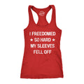 Freedom So Hard Sleeves Fell Off Patriotic Tank Independence Day Tank Top 4th Of July Shirt USA Shirt America Shirt Workout Tanks Tank Top – Cozy Vibes · Trending Graphic Apparel