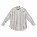 Etro Multicoloured Striped Button Down Collar Shirt Vintage High End Designer Graphic Tee – Warm & Stylish · High-Quality Print