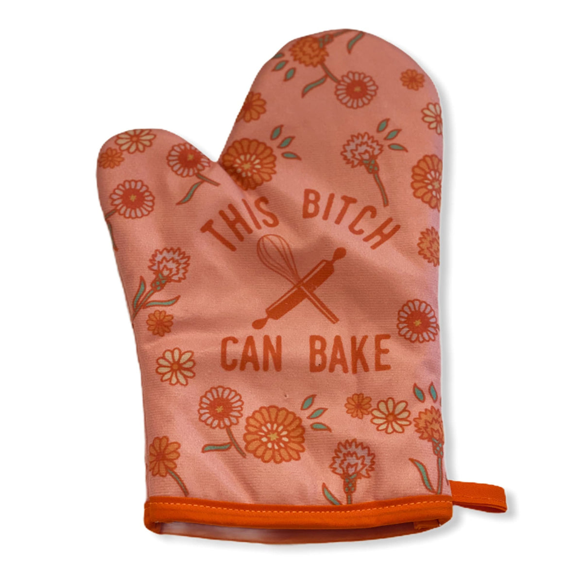 This Bitch Can Bake Oven Mitt Housewarming Gift Pot Holder Christmas Gift Hostess Gift Funny Oven Mitts Baking Oven Mitts Graphic Tee – Fan Favorite · Must-Have Style
