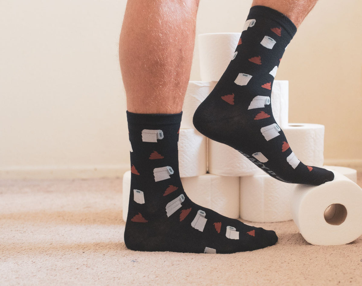 Funny Socks Rude Socks Toilet Paper Poop Socks Inappropriate Socks Guys Gifts Under 20 Fart Socks Mens Socks Crop Duster Socks Graphic Tee – Fan Favorite · Top Pick For Any Outfit
